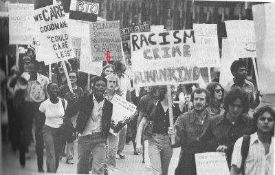 Anti-apartheid protest